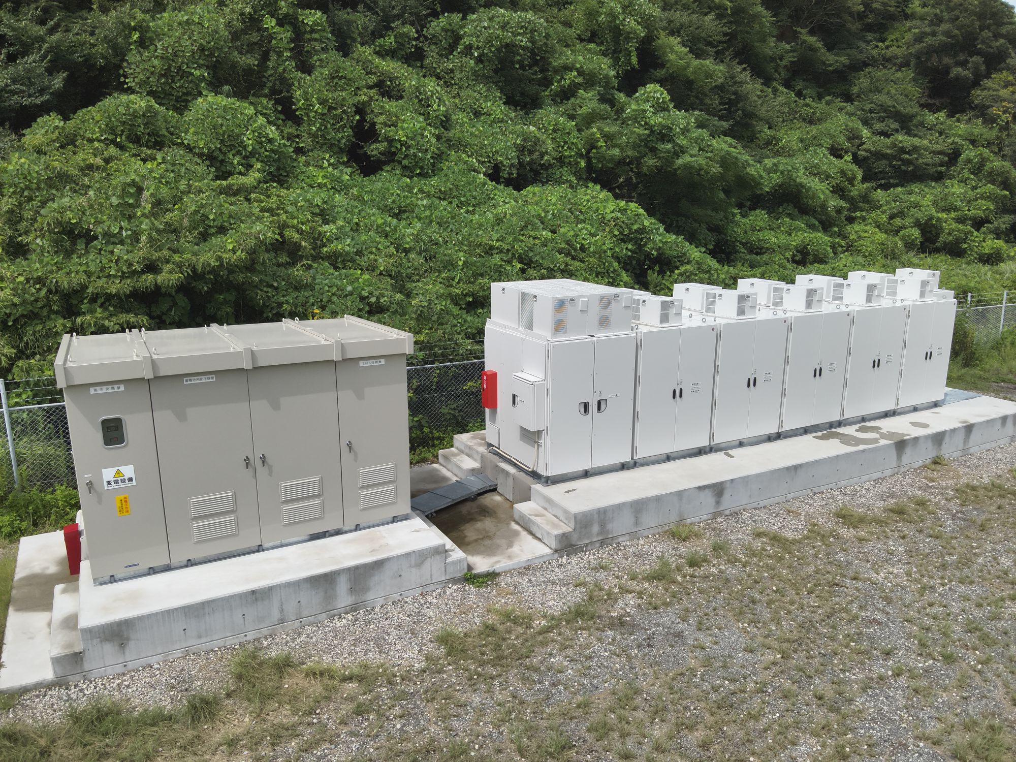 Commencement of Operations for Renewable Energy-Integrated Storage Batteries at Ene-Seed Nagasaki No. 2 Solar Power Plant