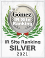 2021 Gomez IR Site Ranking SILVER