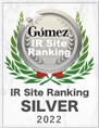 2021 Gomez IR Site Ranking SILVER