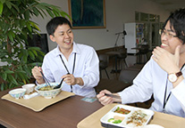 写真：昼食