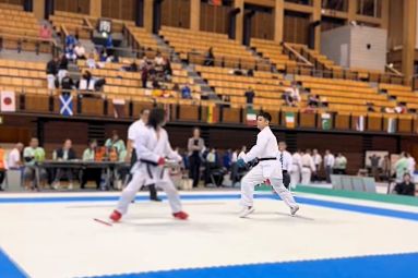 画像：試合の様子