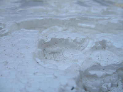 写真：発泡スチロール使用限度見本の例