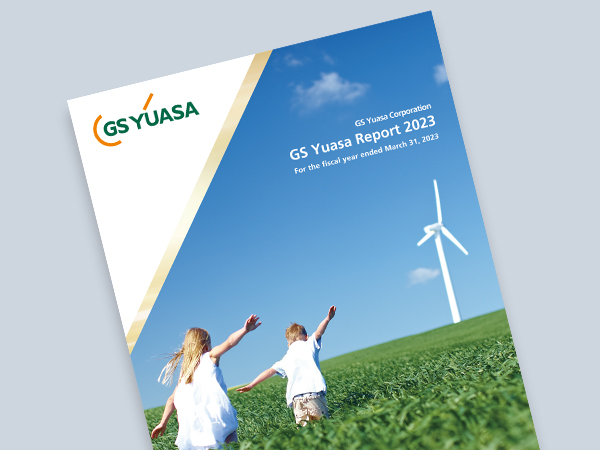 image:GS Yuasa Report 2023 was updated.