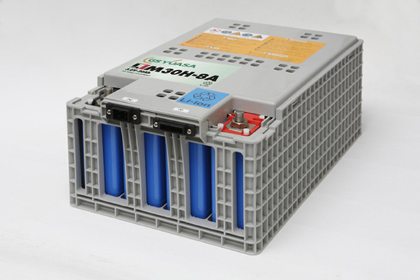 産業用リチウムイオン電池モジュール「LIM30H-8A」を活用したシステム